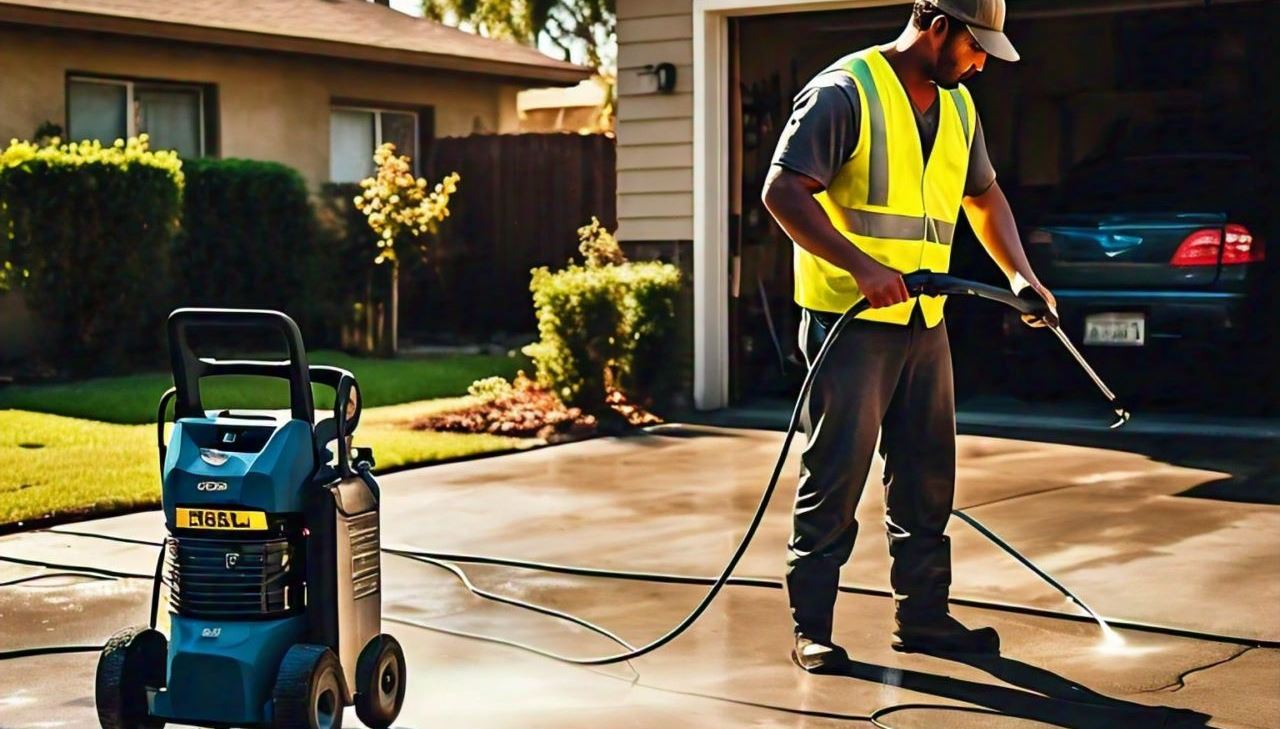 Read more about the article How to Pressure Wash Your Driveway (Complete Guide)