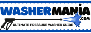 Pressure Washer Guide WasherMania Logo