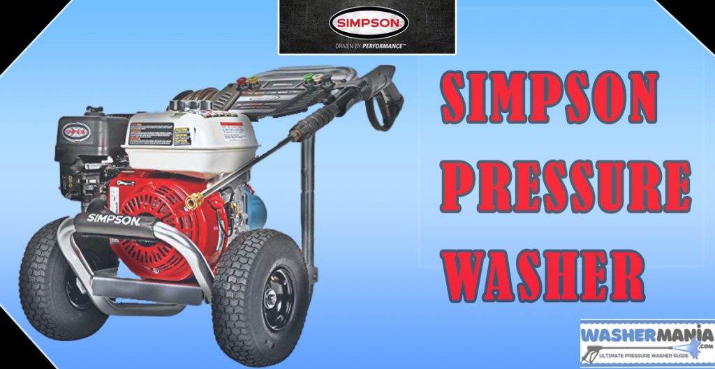 Simpson Pressure Washer
